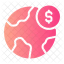 Currency globe  Icon