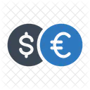 Dollar Euro Cash Icon