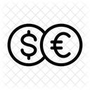 Dollar Euro Cash Icon