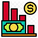 Graph Currency Financial Icon