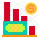 Graph Currency Financial Icon