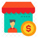Currency Store Marketing Icon