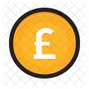 Currency pound  Icon