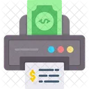 Currency Printing  Icon