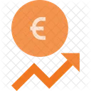 Currency rate increase  Icon