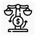 Currency Regulation Exchange Rate Monetary Stability Icon