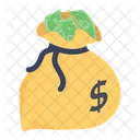 Currency Sack Money Sack Dollar Sack Icon