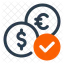 Currency Validated  Icon