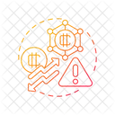 Currency volatility  Icon