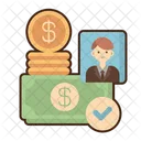 Current Assets Moneybag Money Icon