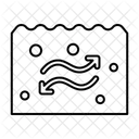 Ocean Current Sea Environment Icon