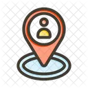 Location Navigation Map Pin Icon