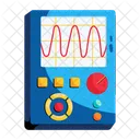 Current Meter Electrometer Physics Experiment Icon