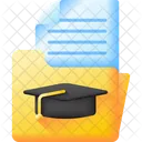 Plan De Estudios Cv Curriculum Icono