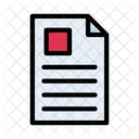 Arquivo Documento Registros Icon