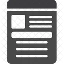 Curriculum Education School Icon