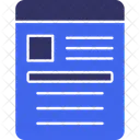 Curriculum Education School Icon