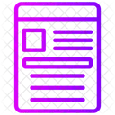 Curriculum Education School Icon