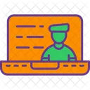 Currículum en línea  Icono