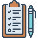 Curriculum Program Schedule Icon
