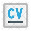 Curriculum Vitae Cv Resume Icon