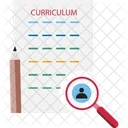 Curriculum Vitae  Icon