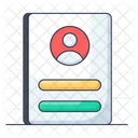 Profile Cv Resume Icon