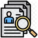 Curriculum Vitae  Icon