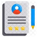 Curriculum Vitae  Icon