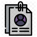 Curriculum Vitae Cv Resume Icon