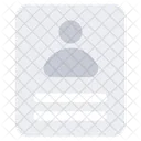 Curriculum Vitae Cv Icon