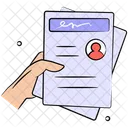 Curriculum Vitae Cv Icon