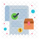 Currier Invoice  Icon