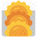 Curry Pie Puff Icon