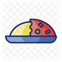 Curry Rice Food Drink Icon