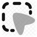 Selection De Rectangle De Curseur Selection De Rectangle De Curseur Rectangle Icon