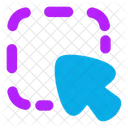 Selection De Rectangle De Curseur Selection De Rectangle De Curseur Rectangle Icon