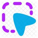 Selection De Rectangle De Curseur Selection De Rectangle De Curseur Rectangle Icon