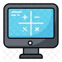 Curso De Matematicas Formula Matematica Aprendizaje Electronico Icono