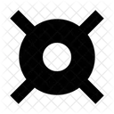 Cursor Mitte Fokus Symbol