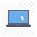 Laptop Screen Cursor Icon