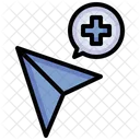 Cursor hinzufügen  Symbol