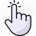 Cursor Hand Tap Icon