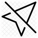Cursor Cancel Slash Icon