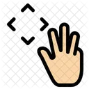 Cursor de mão  Icon