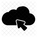 Cursor de nuvem  Ícone