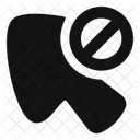 Cursor Disabled  Icon