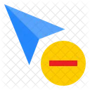 Cursor entfernen  Symbol