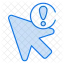 Cursor Error Click Cursor Error Icon