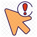 Cursor Error Click Cursor Error Icon